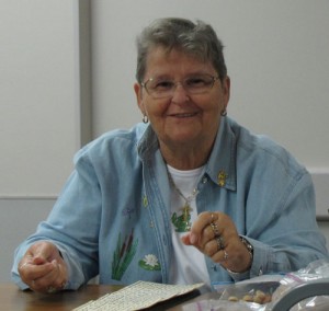 Betty led us through some fun games of BINGO.